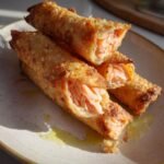 Air Fryer Smoked Salmon Cream Cheese Sticks