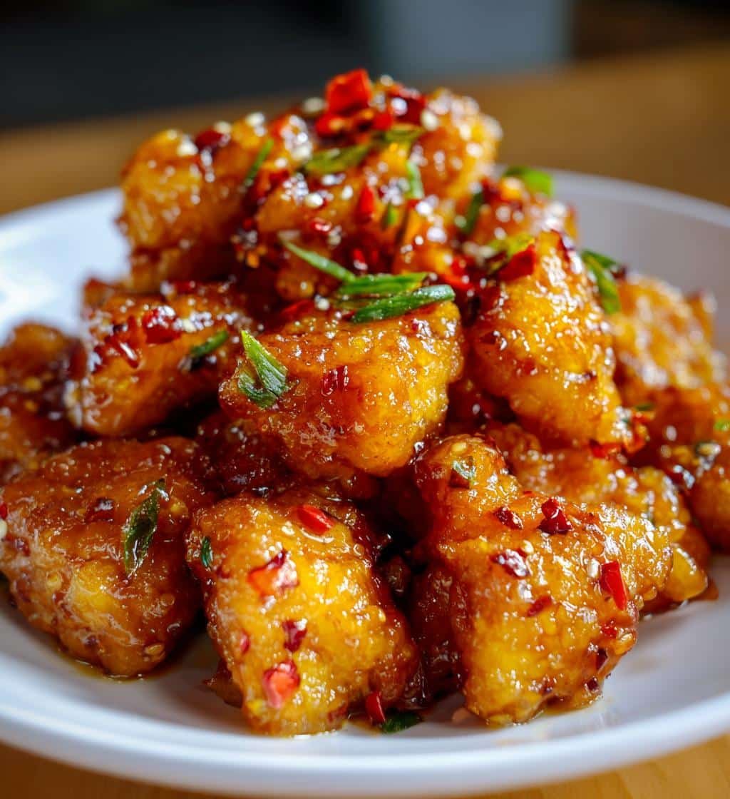 Air Fryer Spicy Orange Chicken Recipe - detail 1