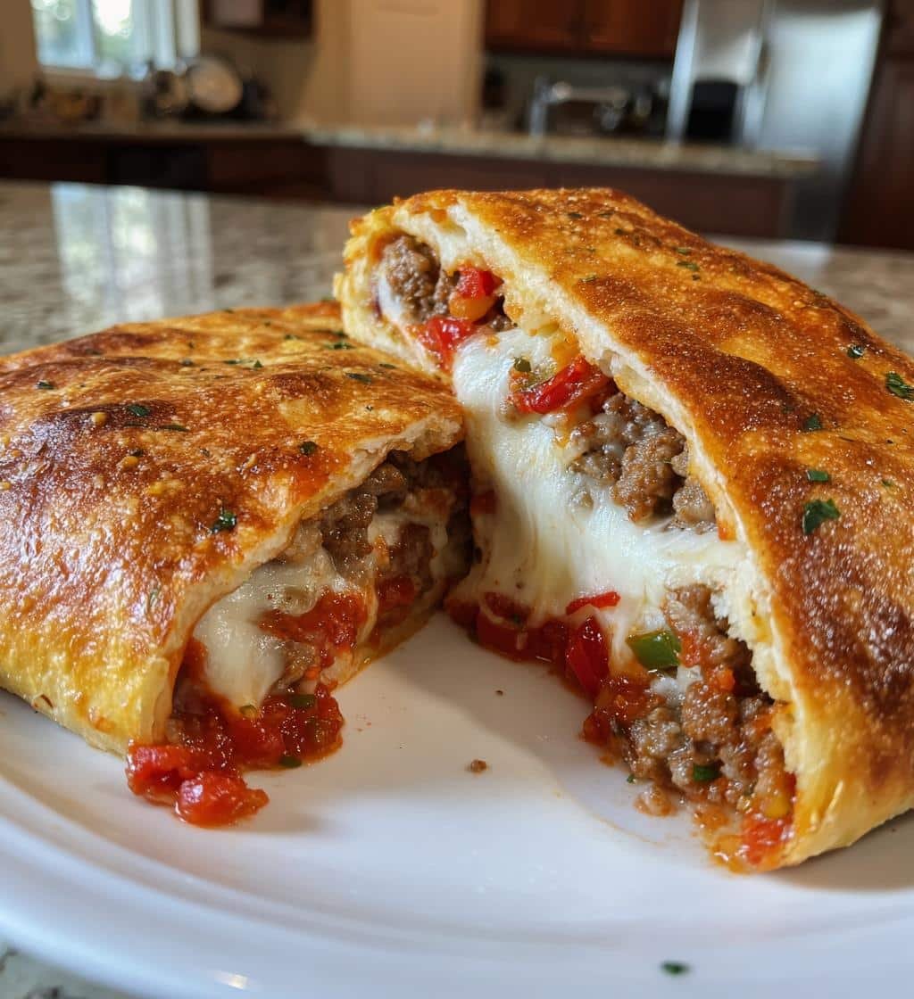 Air Fryer Stromboli Sausage - detail 1