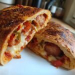 Air Fryer Stromboli Sausage