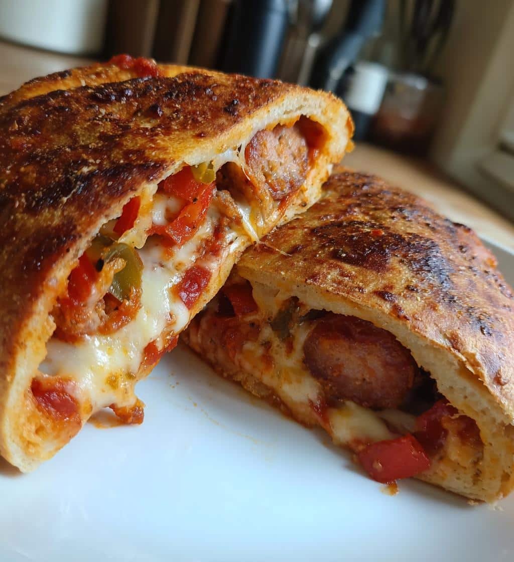 Air Fryer Stromboli Sausage