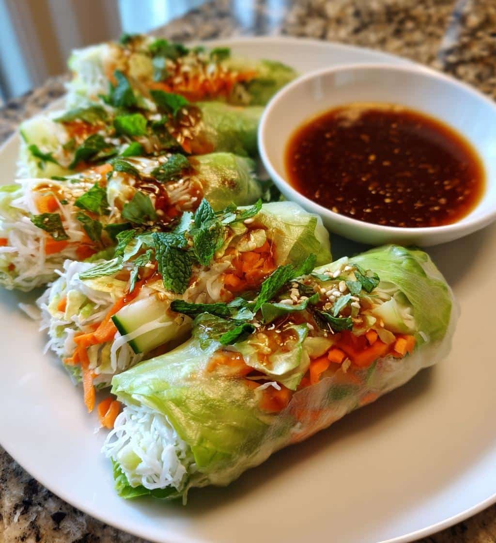 Air Fryer Summer Rolls Fresh - detail 1