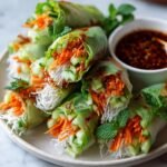 Air Fryer Summer Rolls Fresh