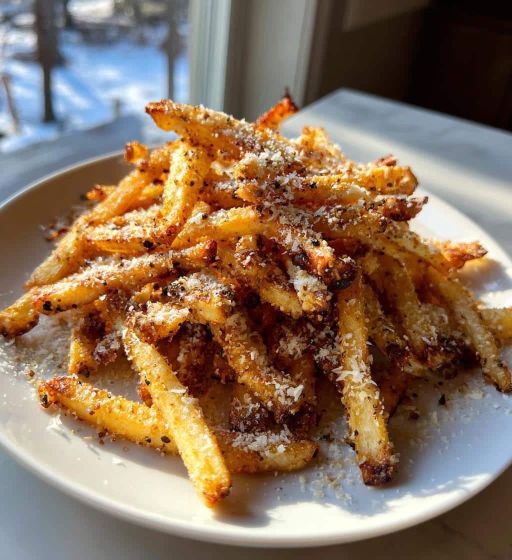 Air Fryer Truffle Oil Parmesan Fries - detail 1