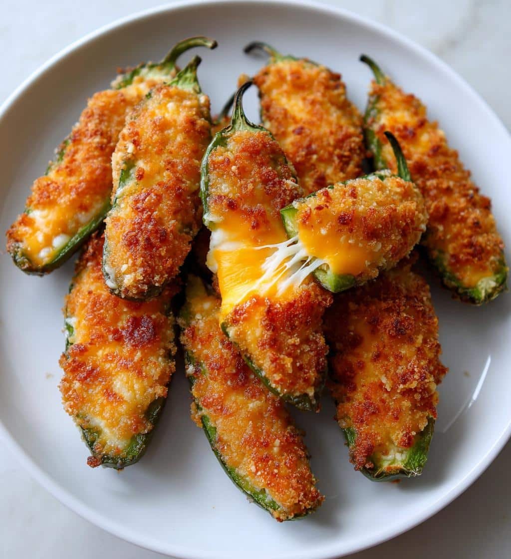 Easy Air Fryer Cheese-Stuffed Jalapeño Poppers - detail 1
