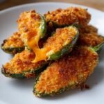 Easy Air Fryer Cheese-Stuffed Jalapeño Poppers