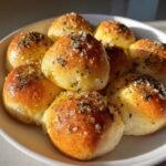 Garlic Herb Rhodes Rolls in the Air Fryer