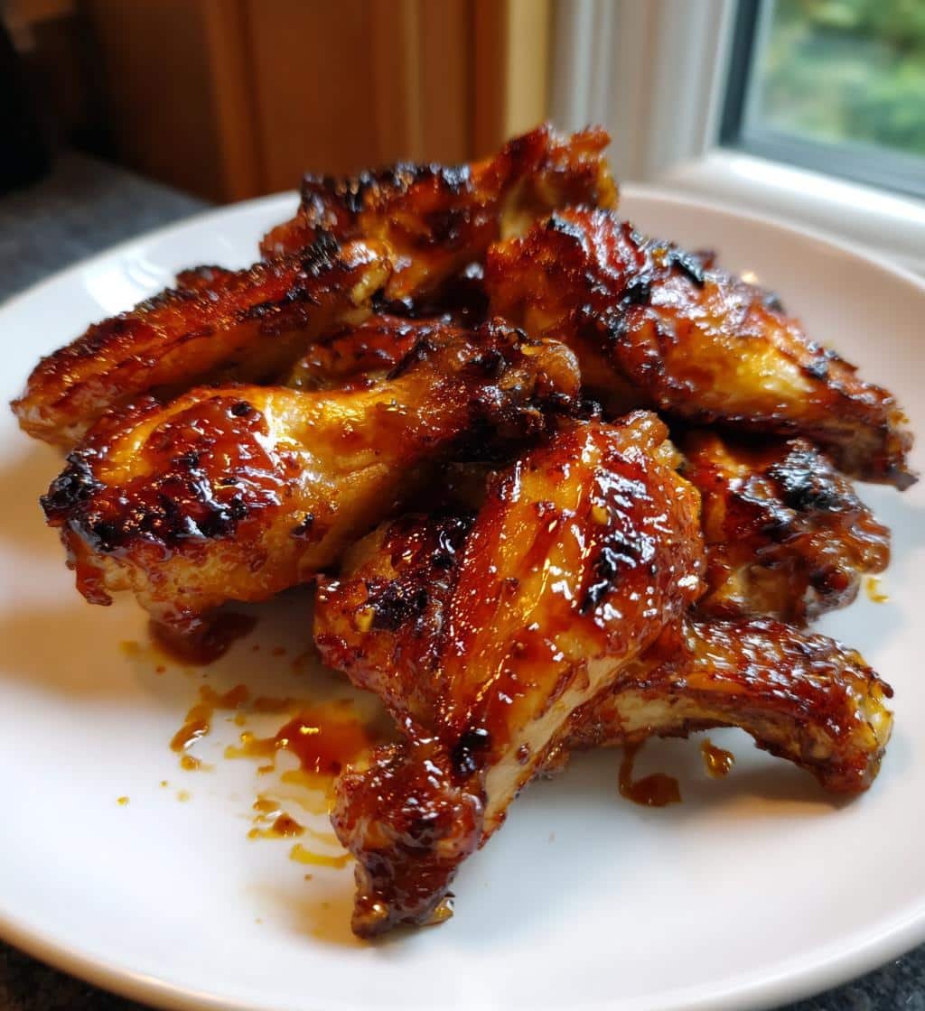 Homemade Honey Garlic Air Fryer Drumsticks - detail 1
