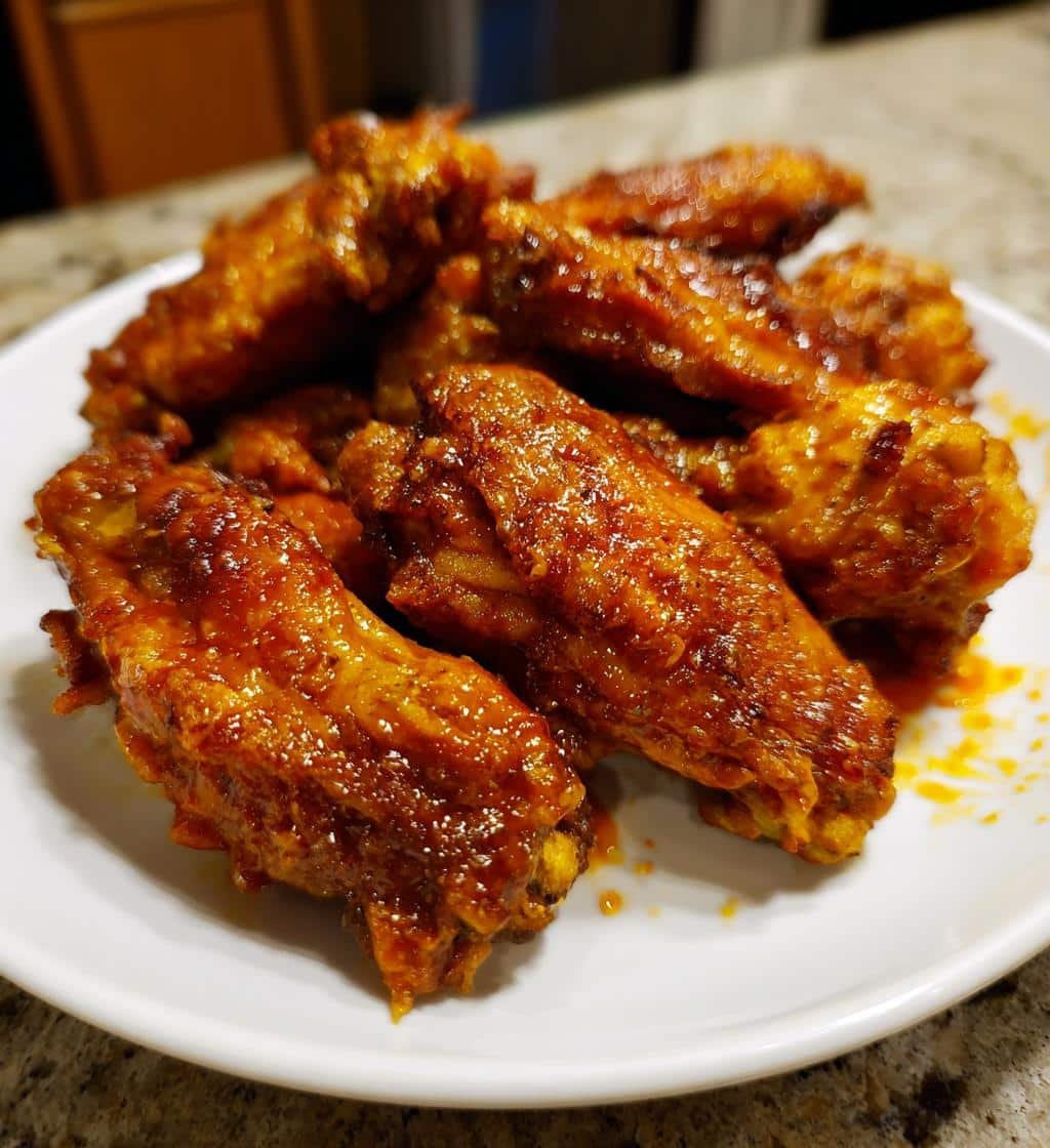 Keto Low-Carb Buffalo Air Fryer Wings - detail 1