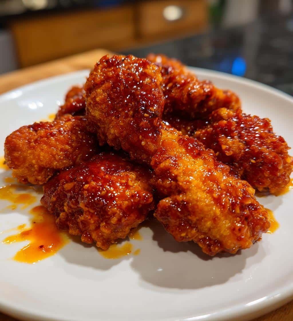 Keto Low-Carb Buffalo Air Fryer Wings