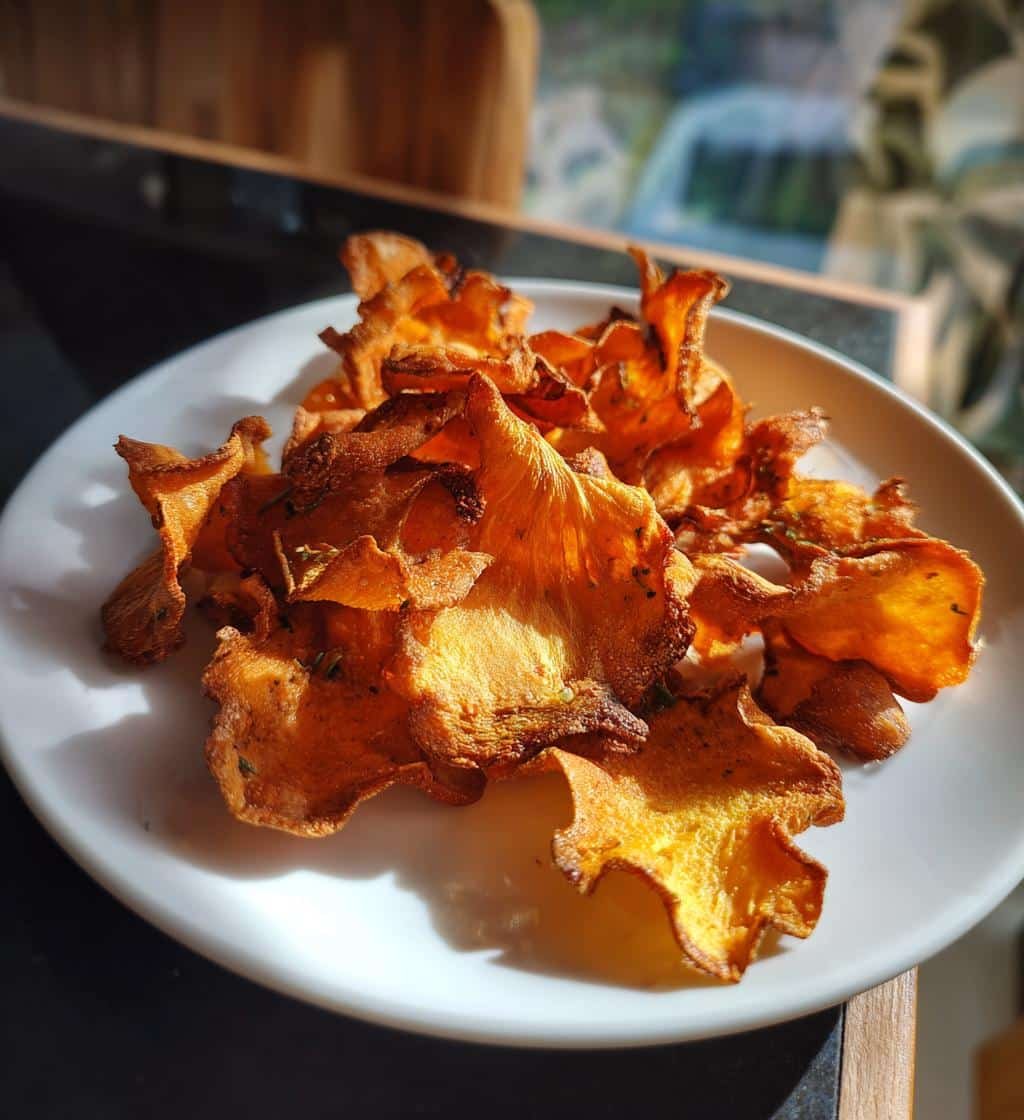 Air Fryer Artichoke Chips