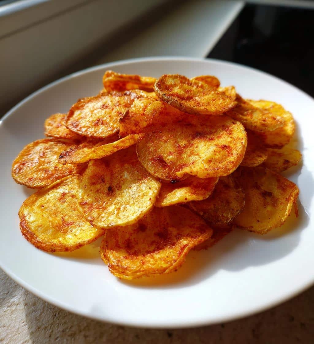 Air Fryer Baby Potato Chips