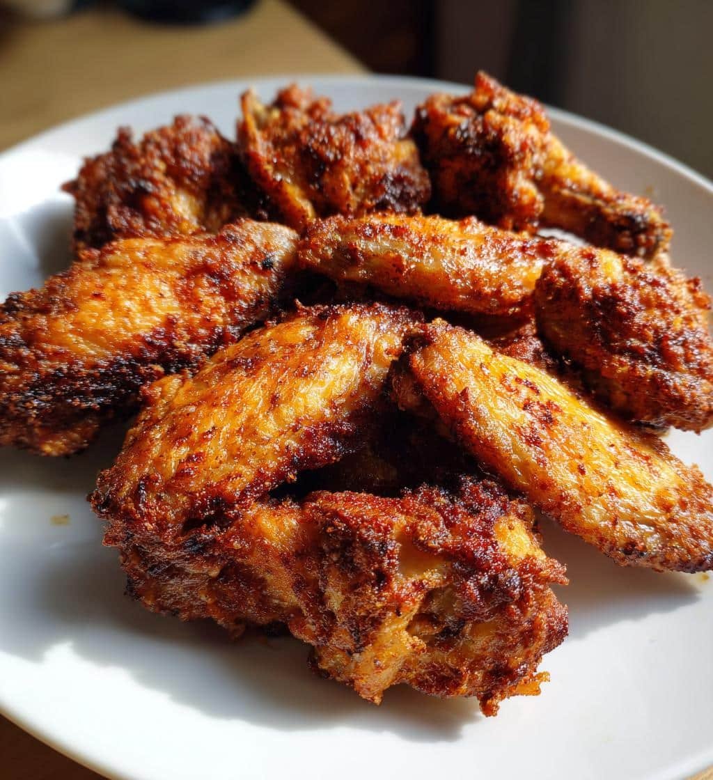 Air Fryer Baharat Spiced Wings