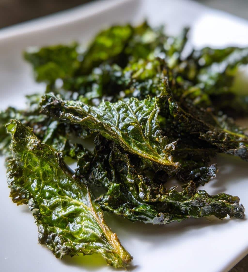 Air Fryer Beet Greens Chips - detail 1
