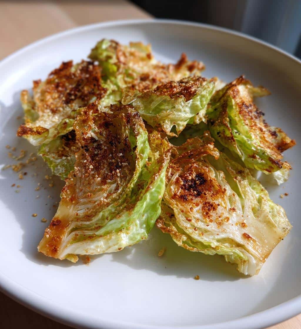 Air Fryer Cabbage Chips - detail 1