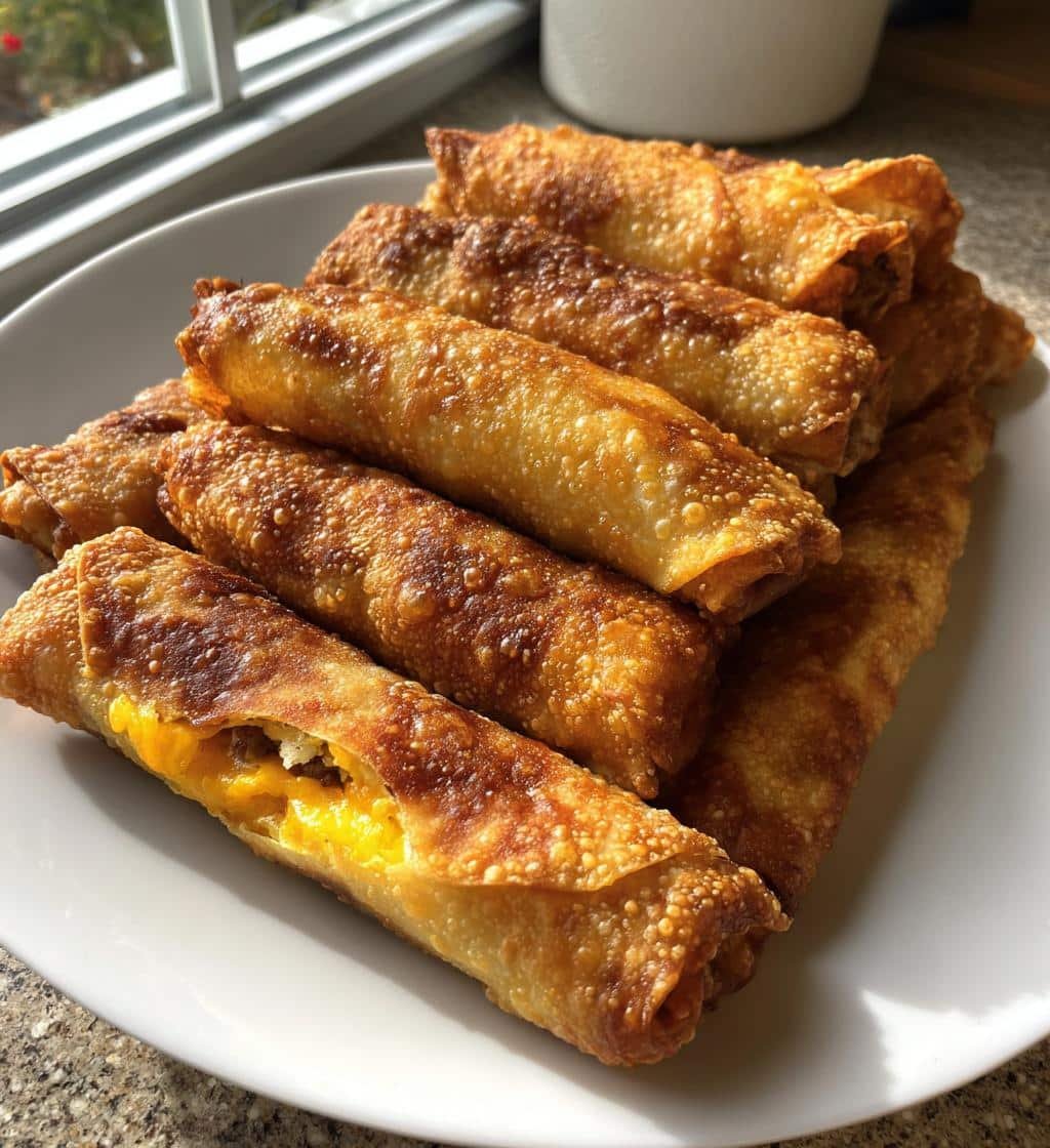Air Fryer Cheeseburger Air Fryer Egg Rolls - detail 1