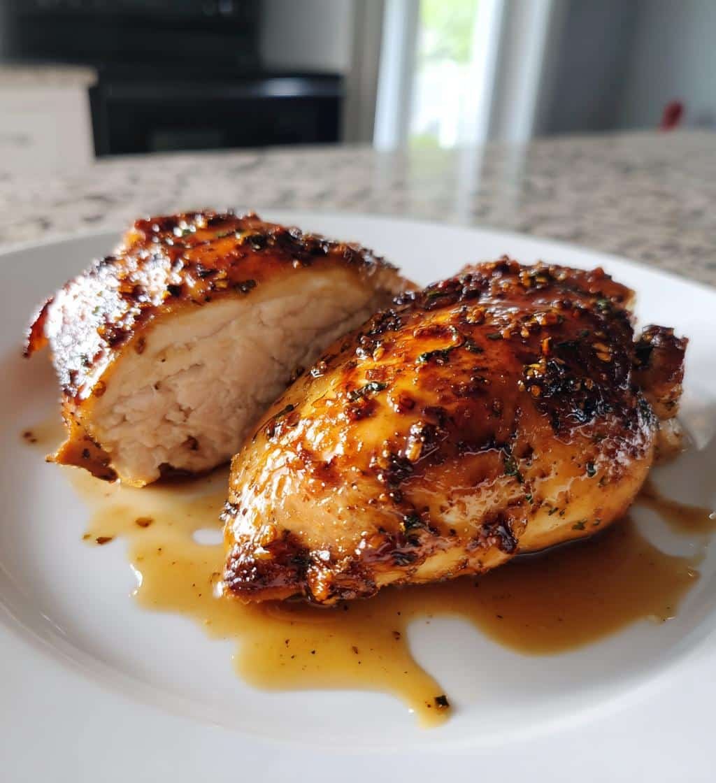 Air Fryer Chicken Breast Recipes Healthy Honey Garlic - detail 1