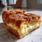Air Fryer Churro Cheesecake Bars