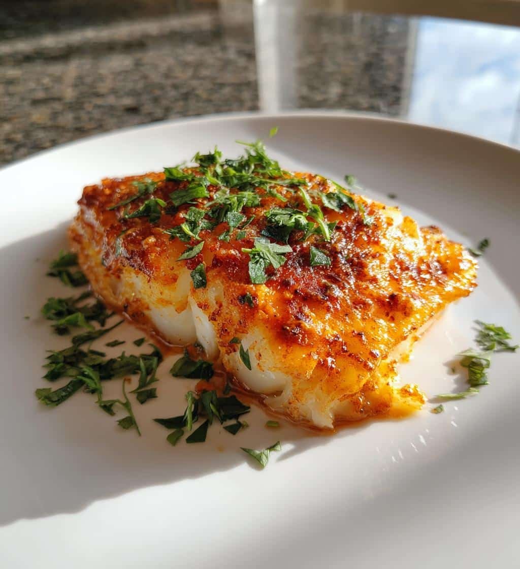 Air Fryer Cod with Smoky Paprika Crust - detail 1