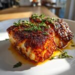 Air Fryer Cod with Smoky Paprika Crust
