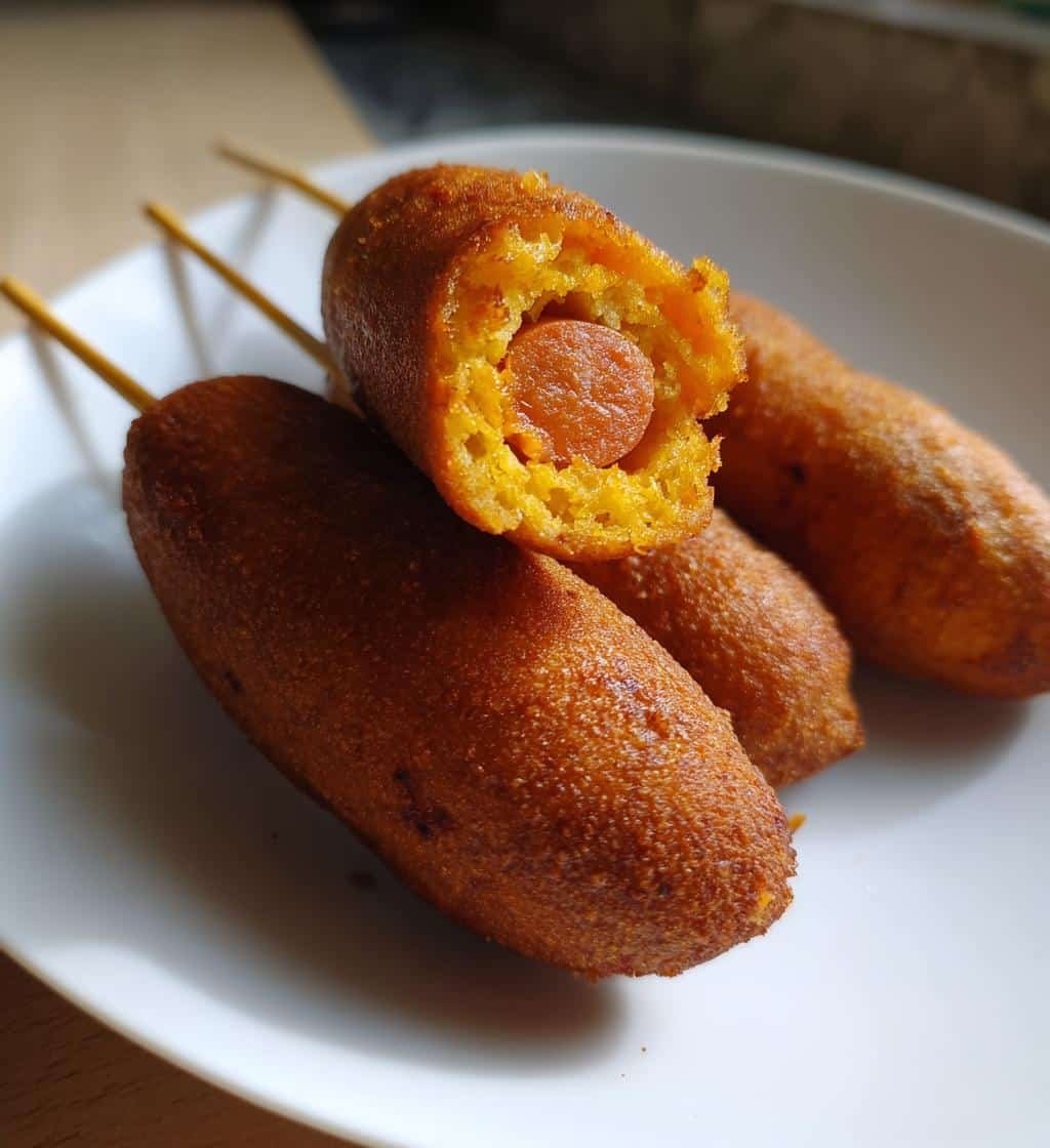 Air Fryer Corn Dogs - Classic