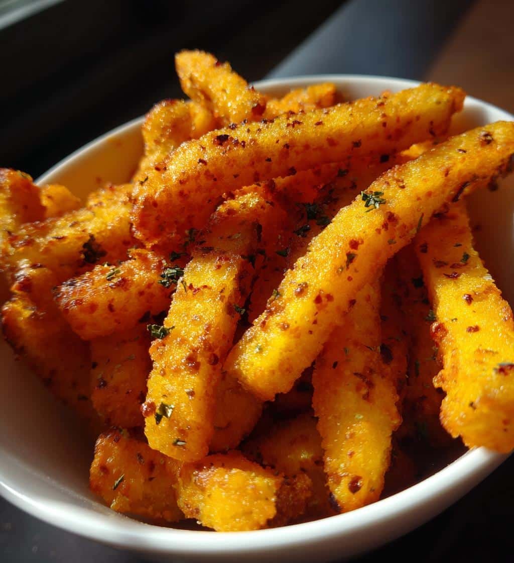Air Fryer Crispy Chickpea Fries - detail 1