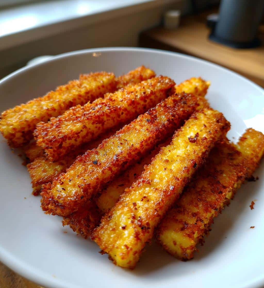 Air Fryer Crispy Cottage Cheese Fries