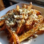 Air Fryer Crispy Feta Herb Fries