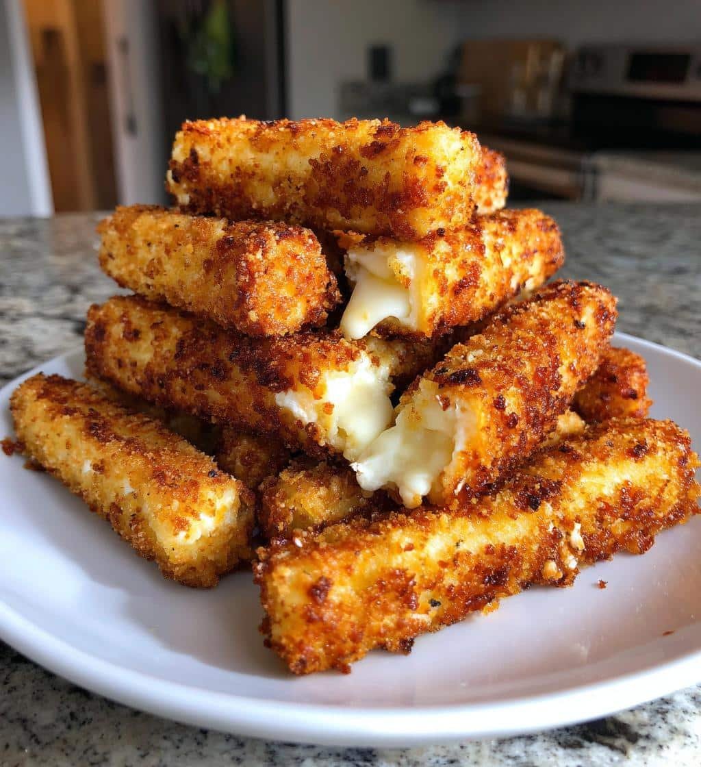 Air Fryer Crispy Goat Cheese Fries - detail 1