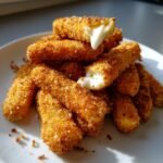 Air Fryer Crispy Goat Cheese Fries