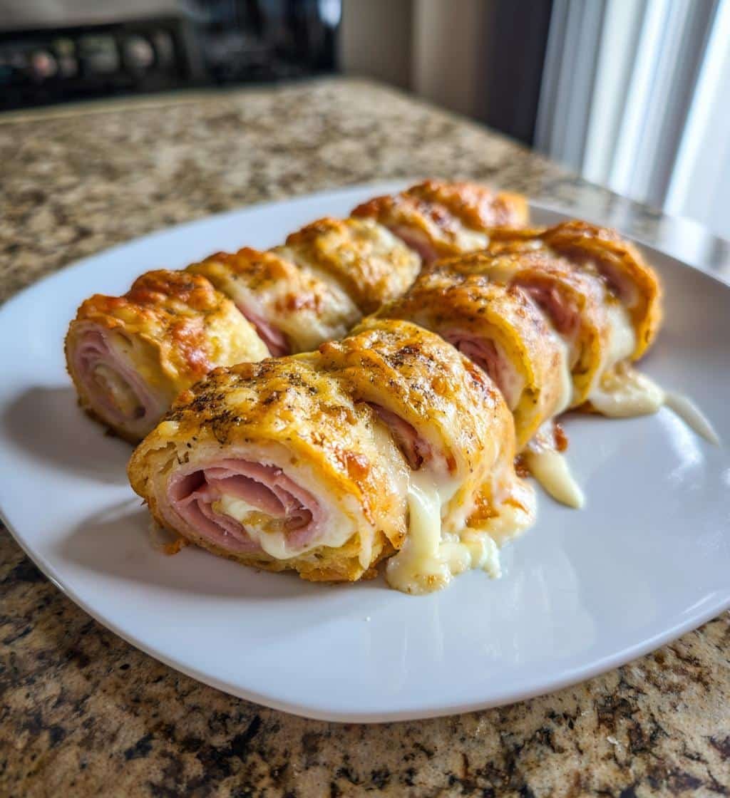 Air Fryer Crispy Ham & Cheese Ranch Roll‑Ups - detail 1