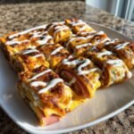 Air Fryer Crispy Ham & Cheese Ranch Roll‑Ups