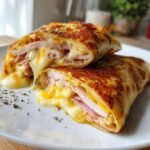 Air Fryer Delicious Chicken Cordon Bleu Wraps