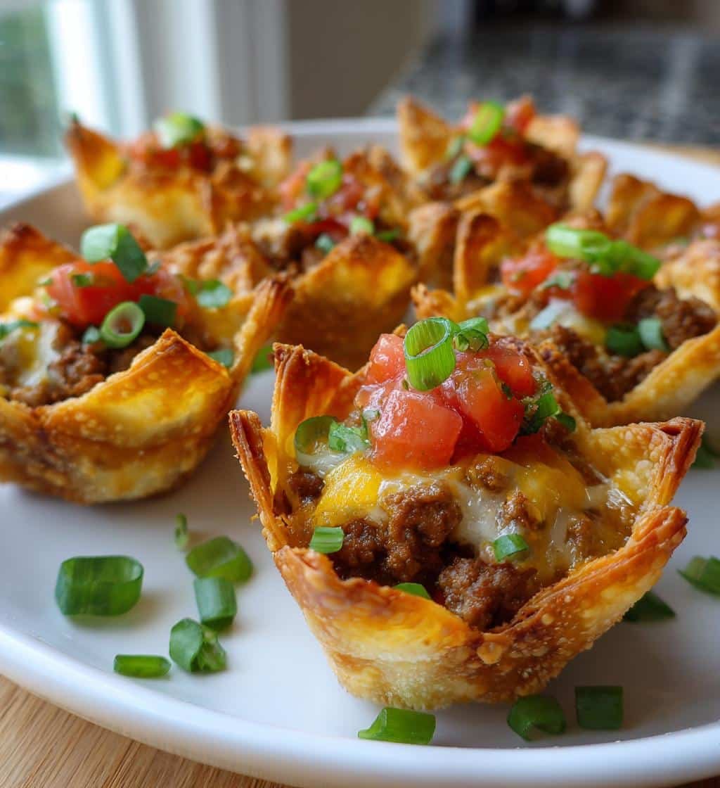 Air Fryer Easy Baked Taco Bites