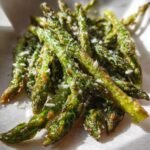 Air Fryer Easy Parmesan Asparagus Chips
