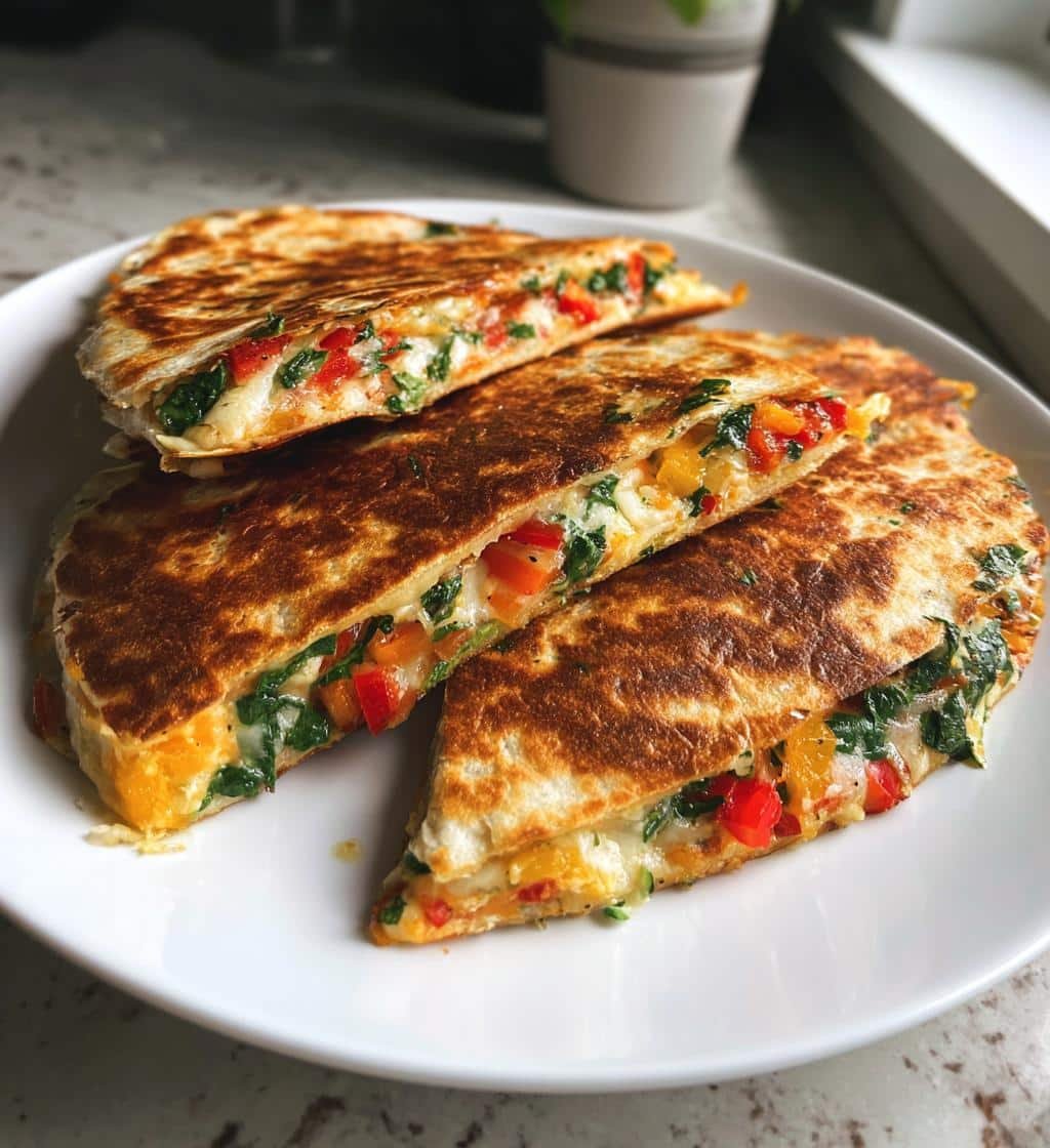 Air Fryer Easy Quesadilla - Veggie: 5-Minute Delight 4 Air Fryer Easy Quesadilla - Veggie - detail 1