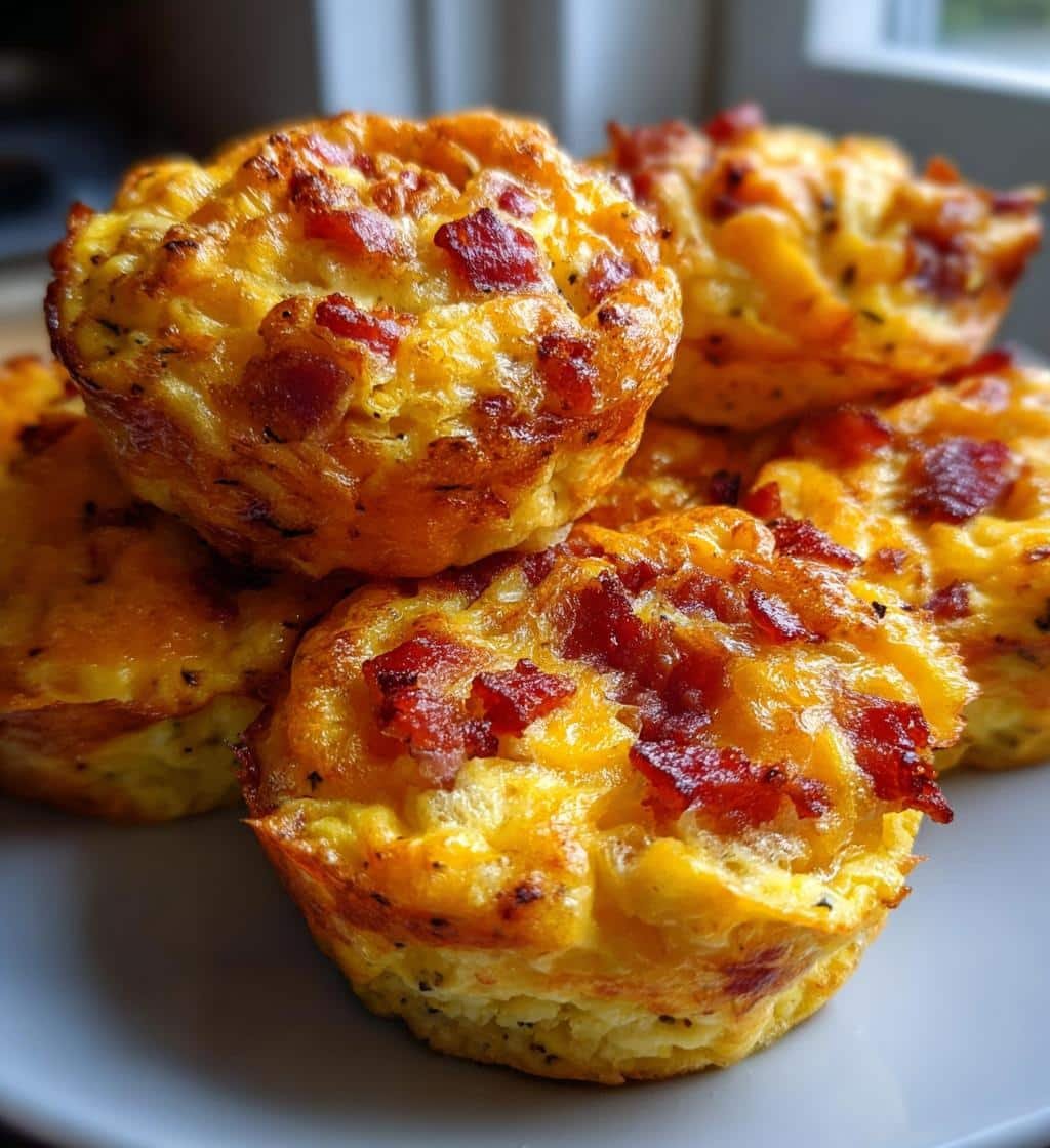 Air Fryer Egg Bites Bacon Cheddar - detail 1