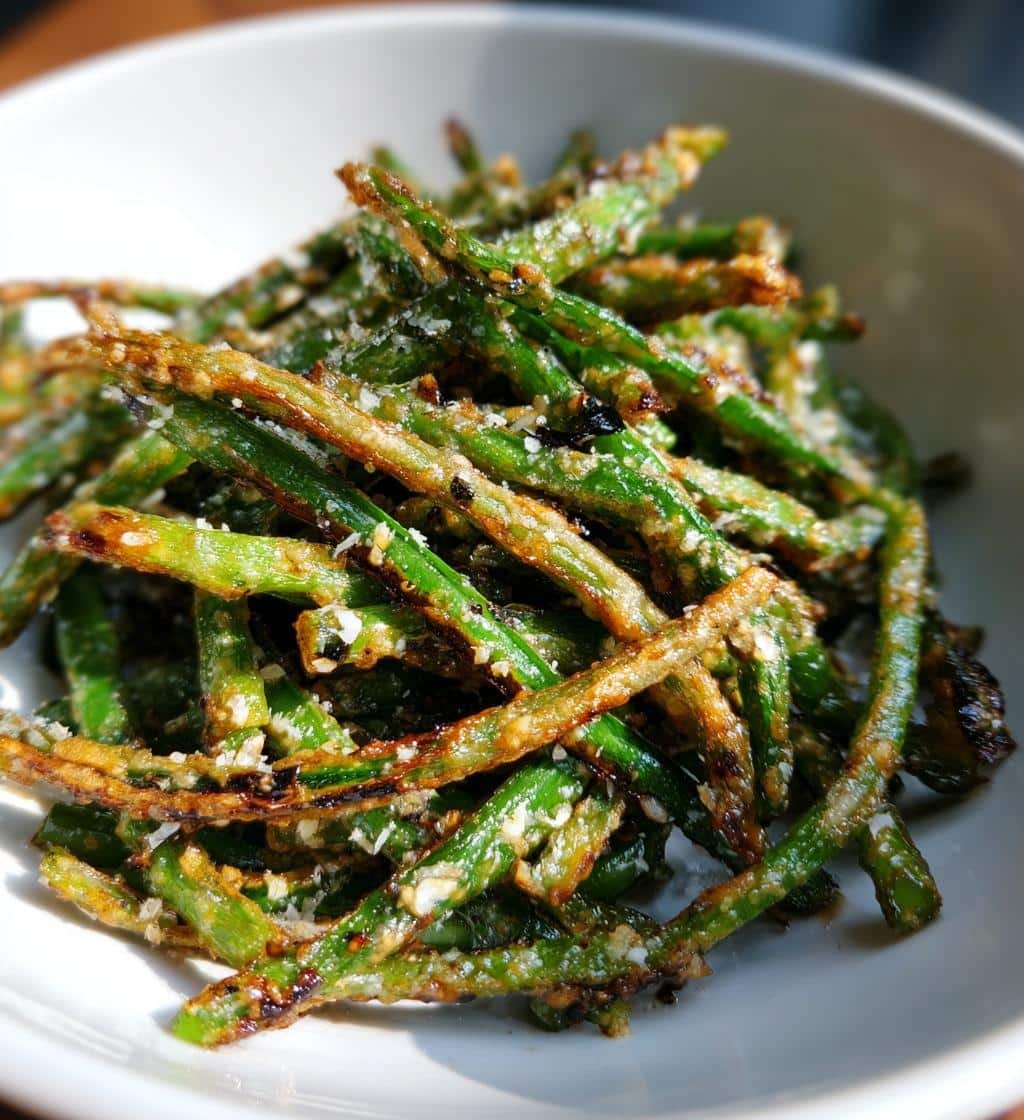 Air Fryer Garlic Grilled Green Onion Fries