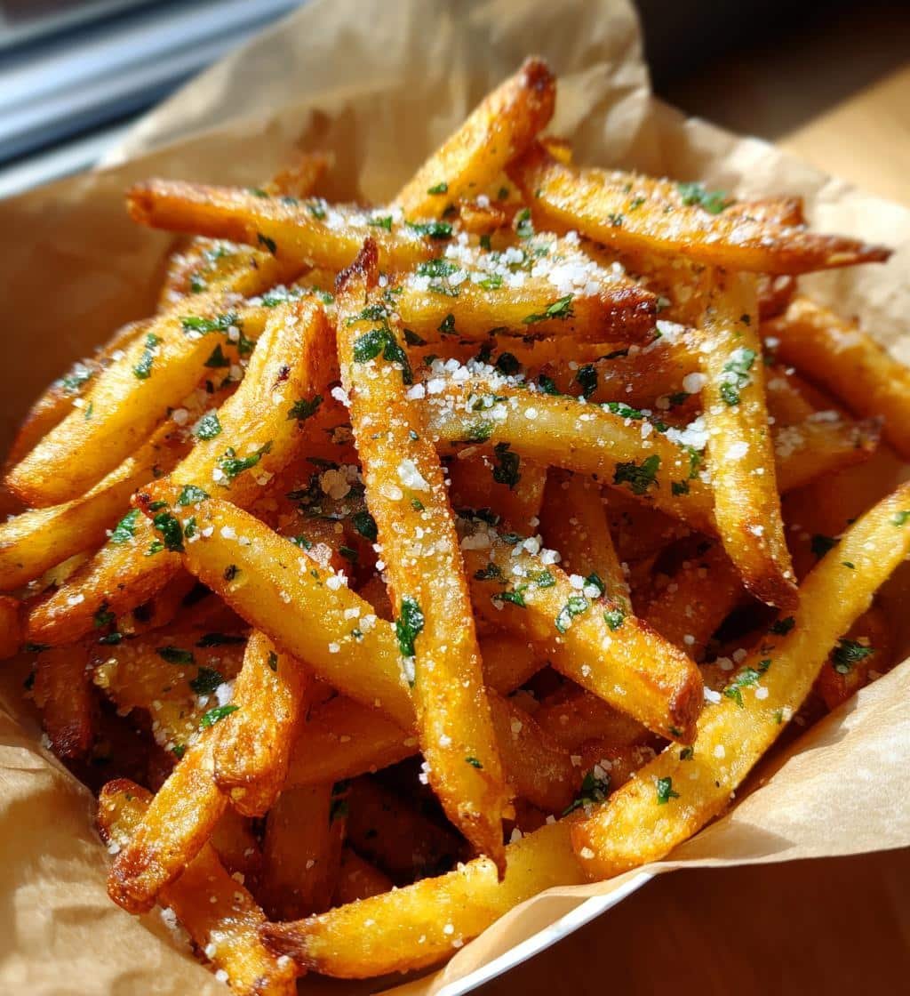 Air Fryer Garlic Parmesan Fries - detail 1