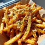Air Fryer Garlic Parmesan Fries