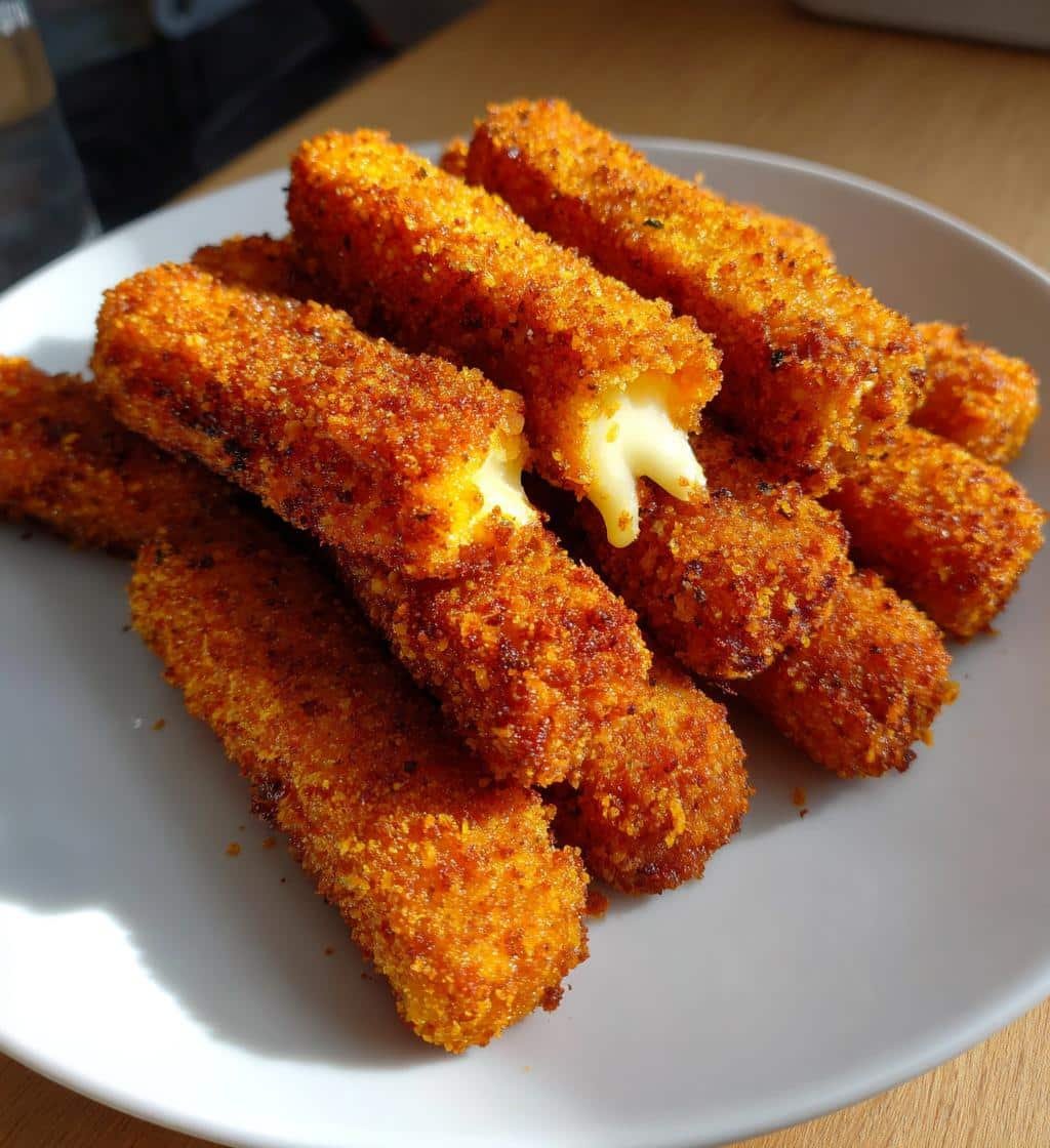 Air Fryer Gluten-Free Mozzarella Sticks