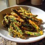 Air Fryer Homemade Lemon Asparagus Chips