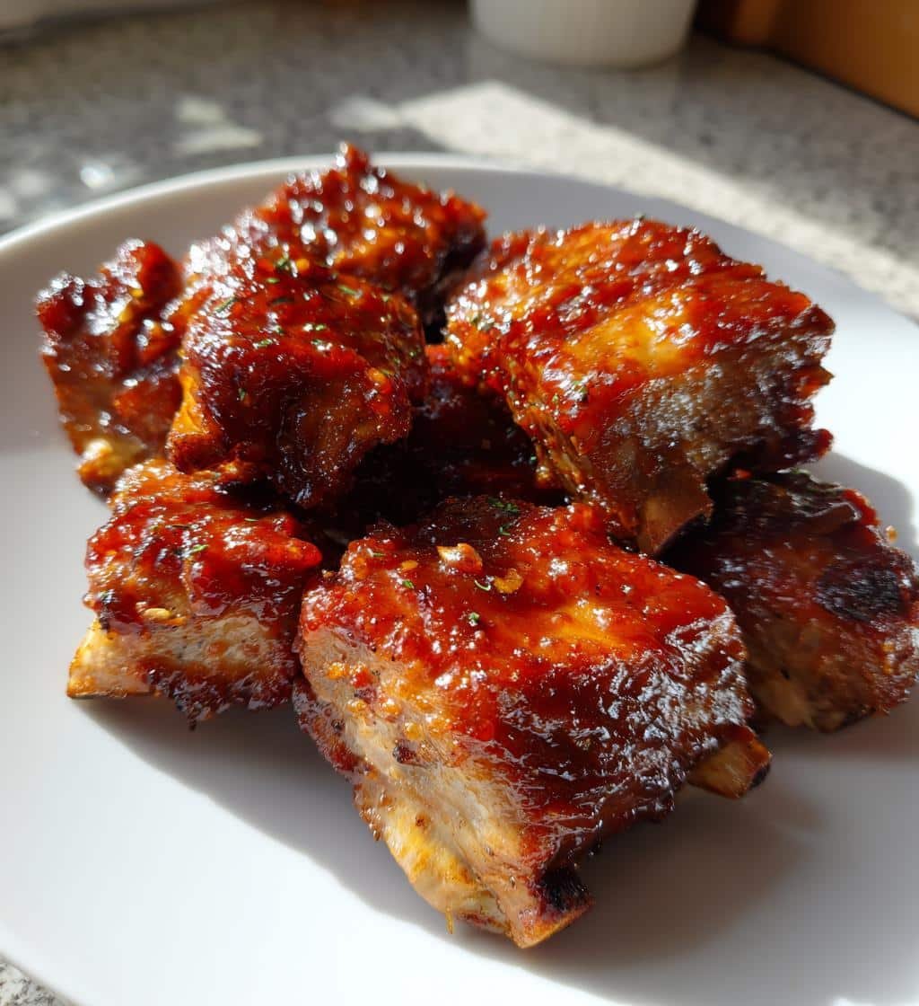 Air Fryer Homemade Pork Ribs - Country Style