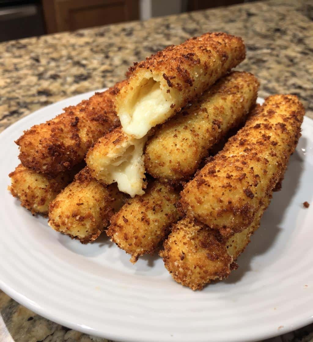 Air Fryer Keto Mozzarella Sticks