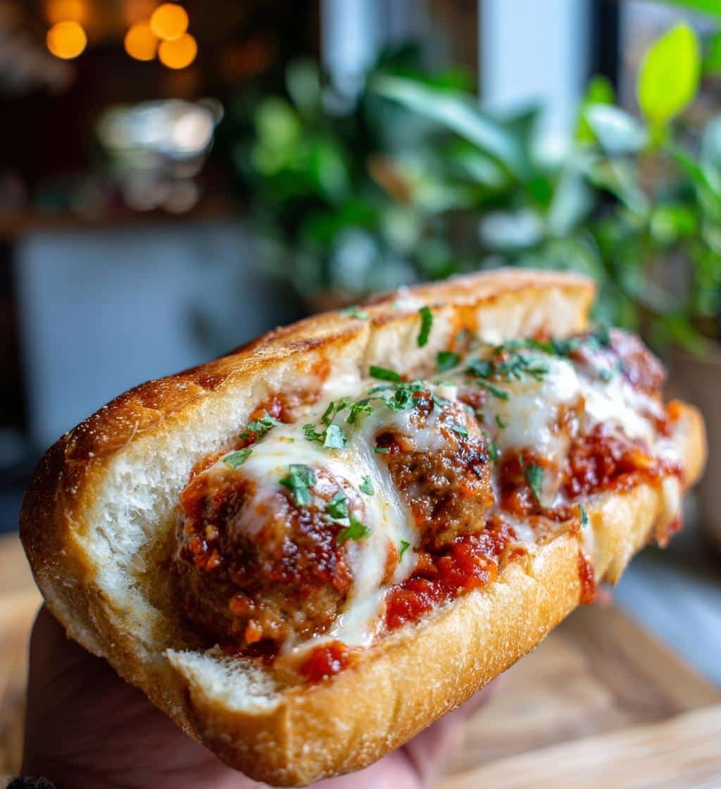 Air Fryer Meatball Sub - detail 1
