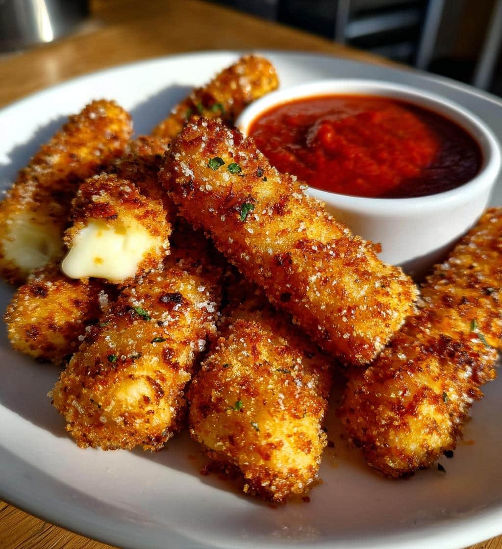 Air Fryer Mozzarella Stick Fries