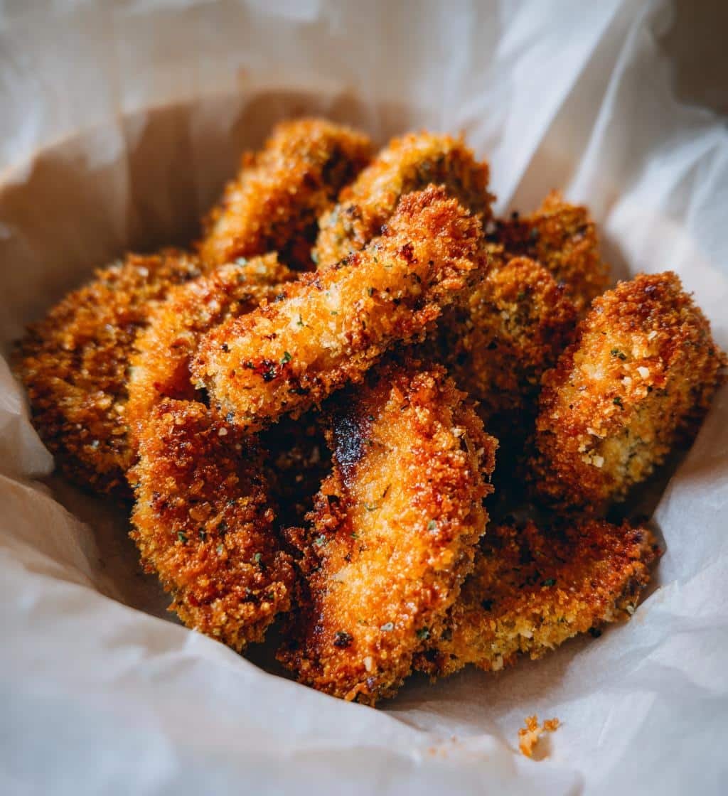 Air Fryer Mushroom Fries - detail 1