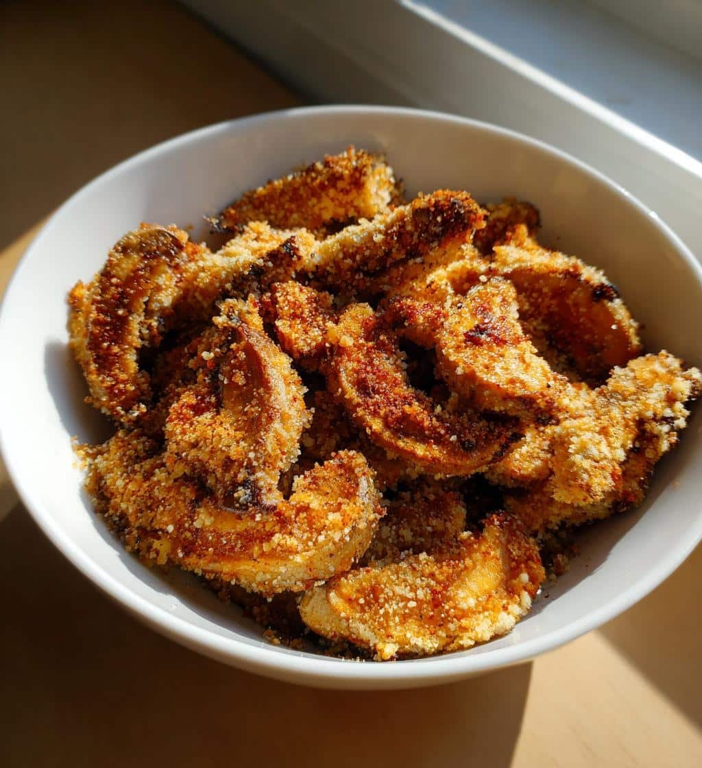 Air Fryer Mushroom Fries