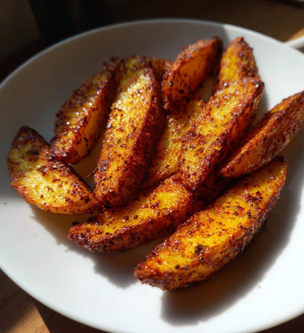 15-Minute Air Fryer Old Bay Wedges - Irresistibly Crispy! 4 Air Fryer Old Bay Seasoned Wedges - detail 1