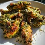 Air Fryer Pesto Parmesan Wings